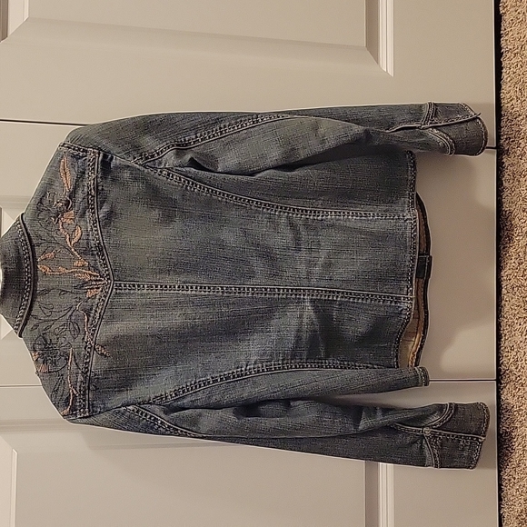 Elie Tahari Jean Jacket - Picture 2 of 2